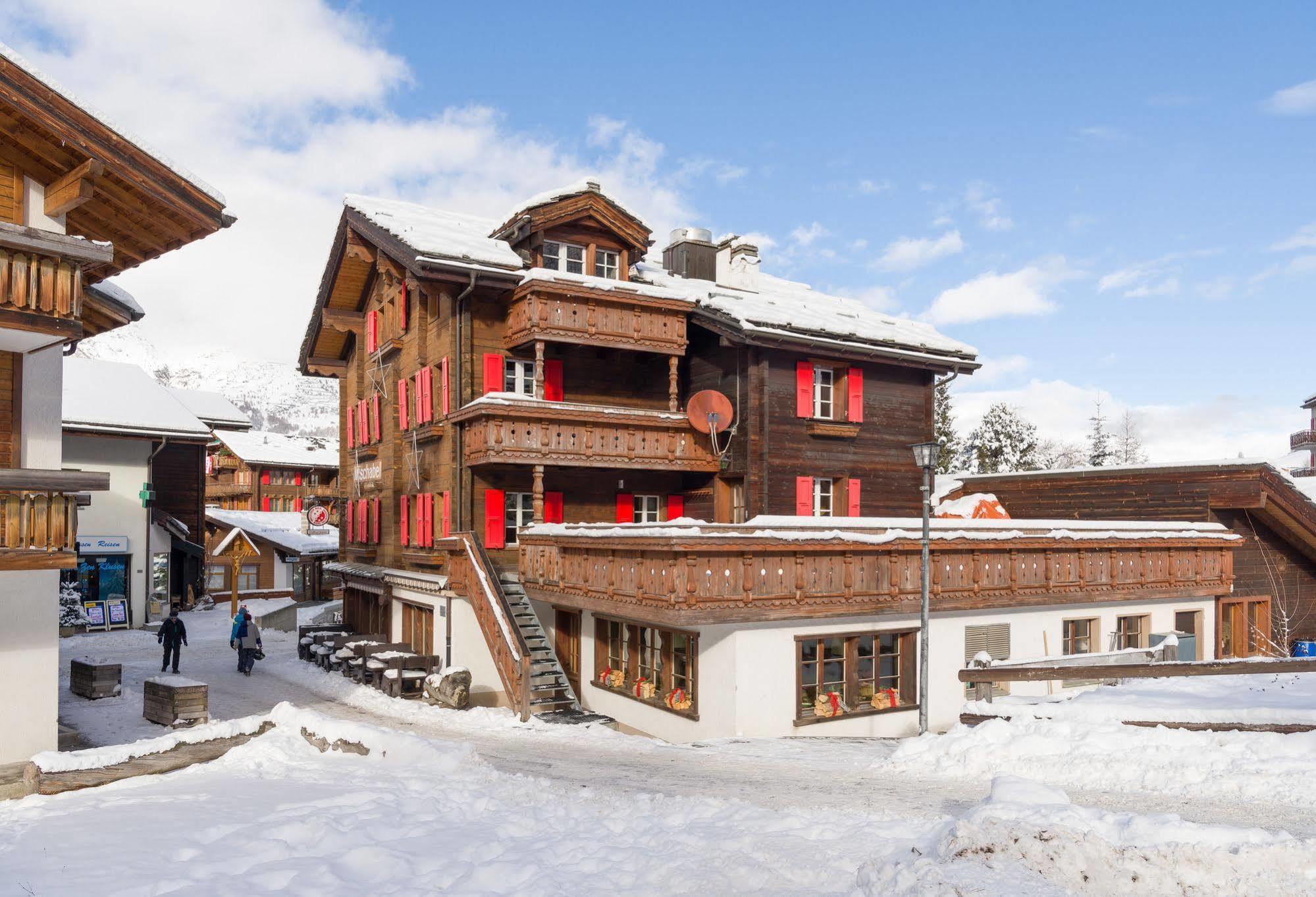 Hotel Walliserkanne Grächen Exterior foto